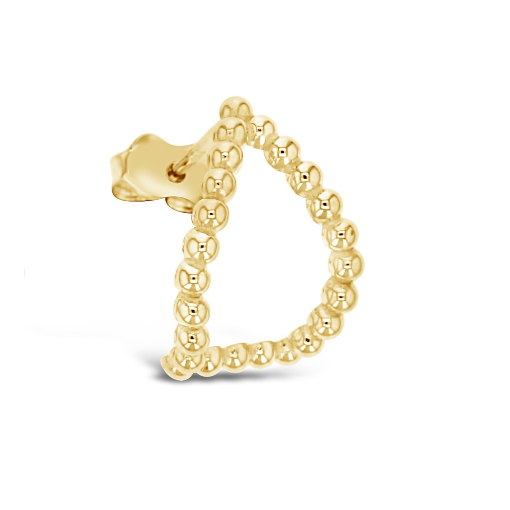 9Y WRAP AROUND BEADED TEARDR