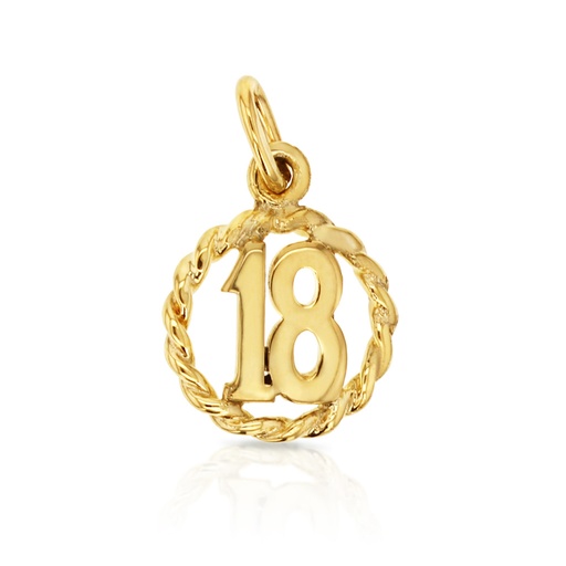 [CPD003 9Y] 9Y 18 IN CIRCLE PENDANT