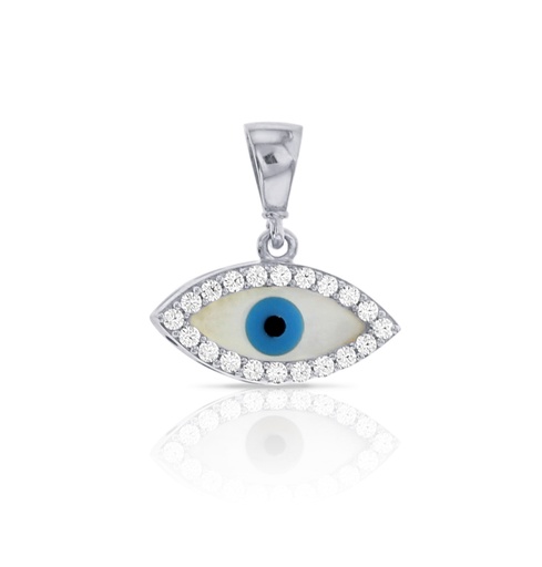 [STPD309]  9W CZ SET MOP EVIL EYE