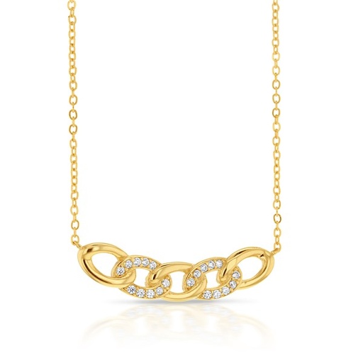 [BT168] CZ CURB LINK STYLE