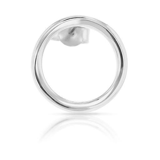 [EAR511]  9W OPEN CIRCLE STUD