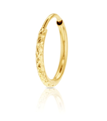 [SL10DC-YG] 9Y 10MM DIAMOND CUT SLEEPER