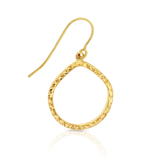 [EAR682] 9Y OPEN D/CUT TEAR DROP