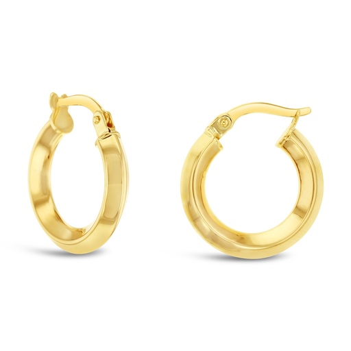 [EAR920] 9Y KNIFE EDGE 10MM HOOP