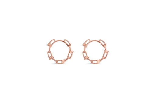 [EAR1006] 9R CHAIN LINK HUGGIE