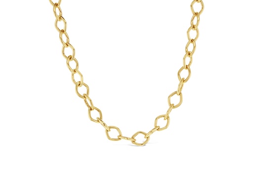 [SF DS P] 9CT SILVER FILLED DIAM LINK SMALL PLAIN