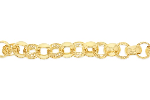 [CTBF R54] SOLID ROUND FILIGREE BELCHER 12.4MM